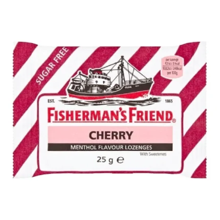 Fishermans Friend Cherry Lozenges, Sugar Free 25g