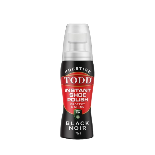 TODD Prestige Color Shine Liquid Shoe Polish 75ml Brown